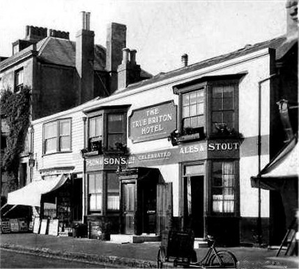 "The True Briton", photographed in (possibly) the 1920s 